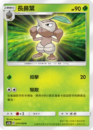 長鼻葉