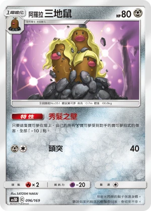阿羅拉 三地鼠