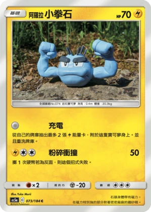 阿羅拉 小拳石
