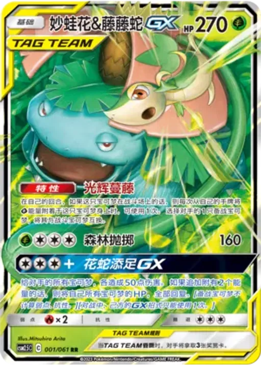 Venusaur & Snivy-GX