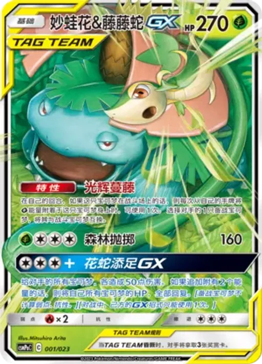 Venusaur & Snivy-GX