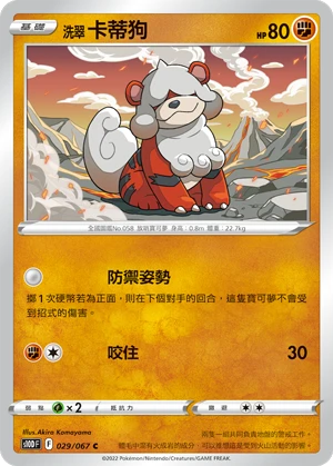洗翠 卡蒂狗