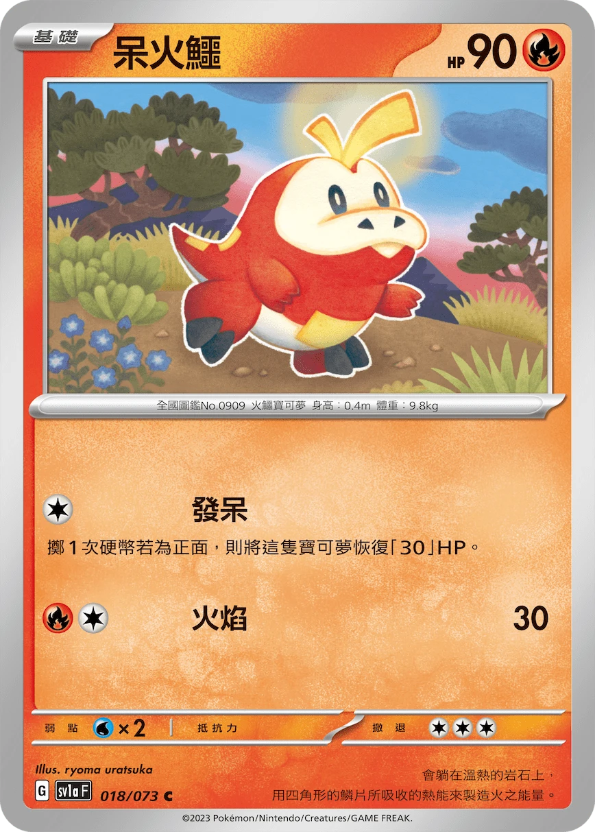 呆火鱷
