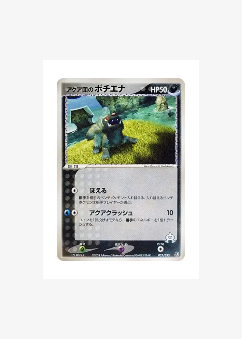 Team Aqua's Poochyena
