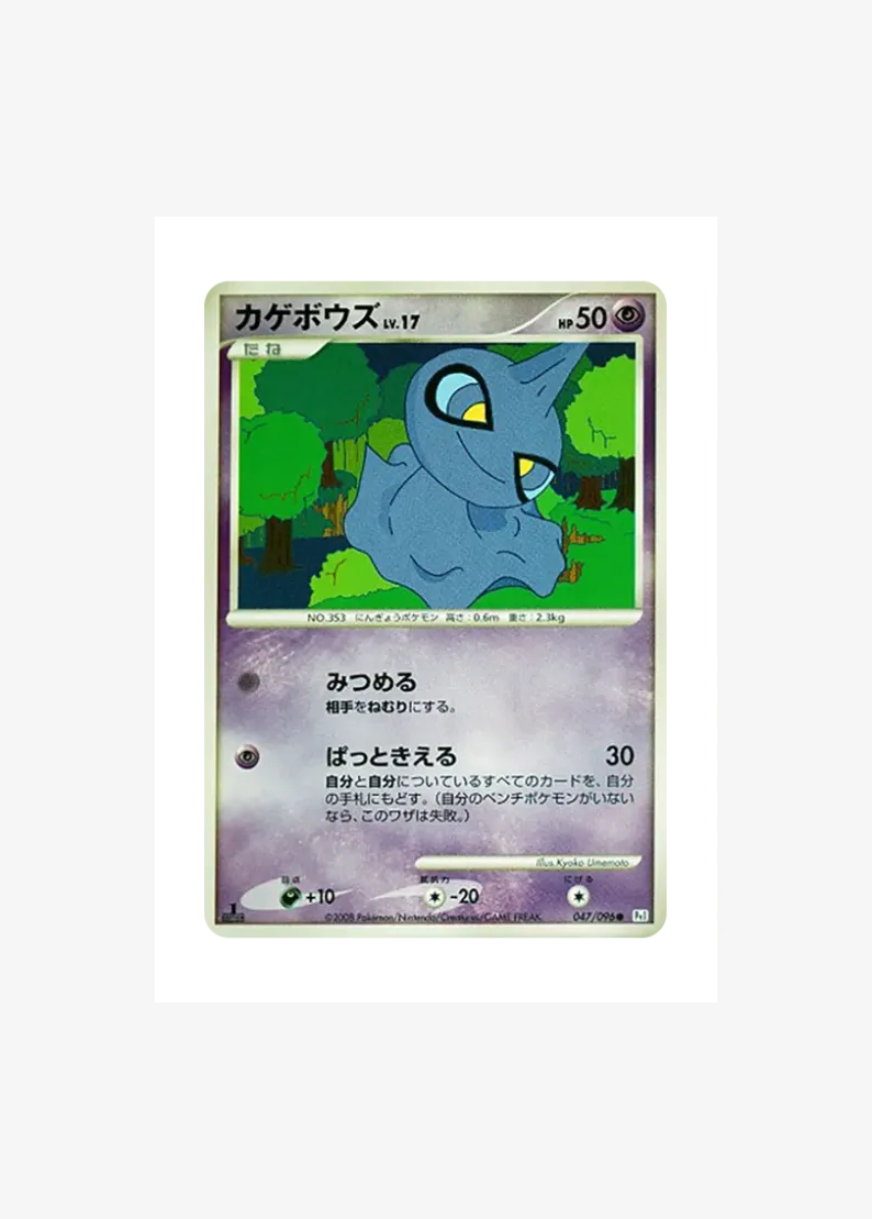 カゲボウズ ●