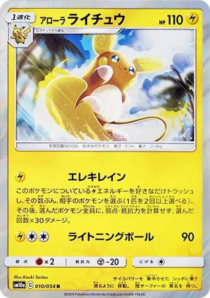 Alolan Raichu R