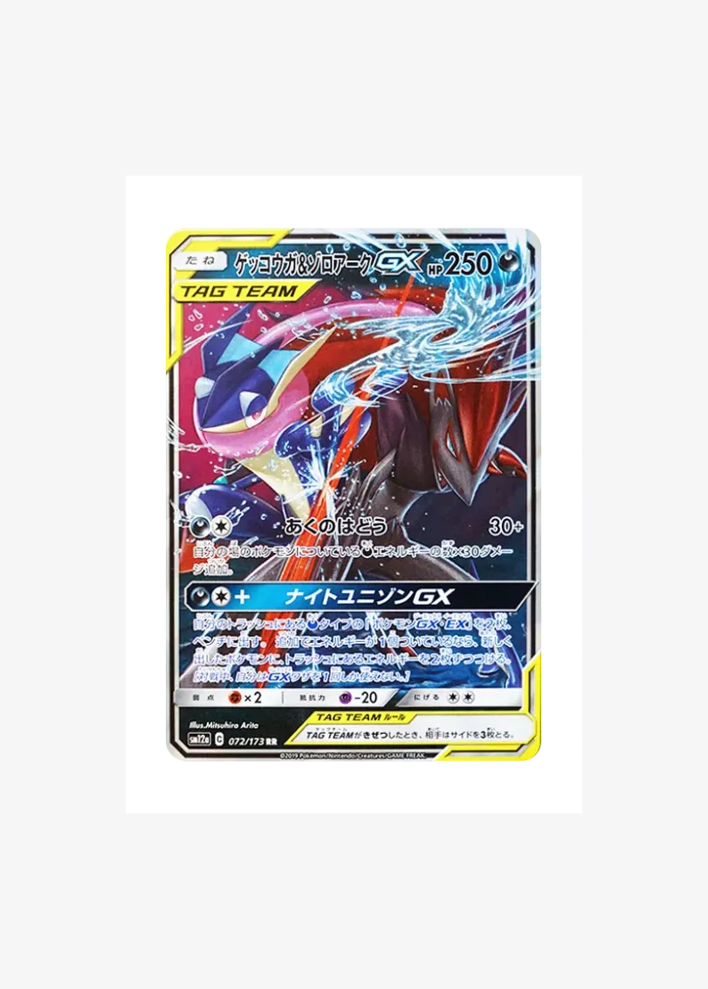 Greninja & Zoroark GX