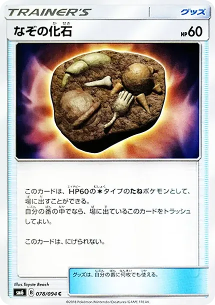 Unidentified Fossil C
