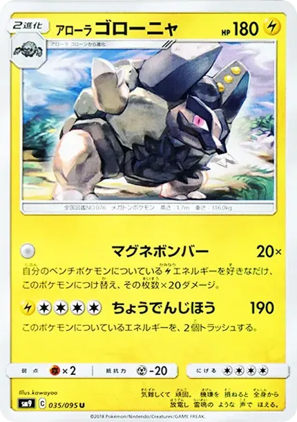 Alolan Golem U
