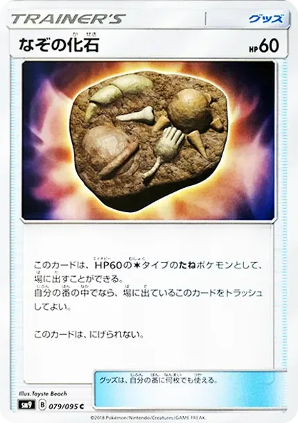 Unidentified Fossil C