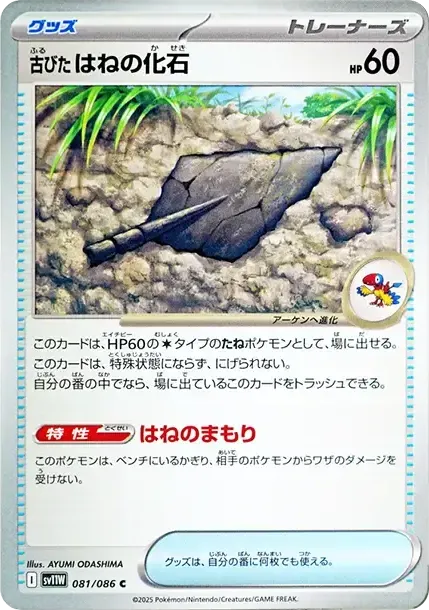 Antique Plume Fossil