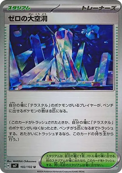 Area Zero Underdepths