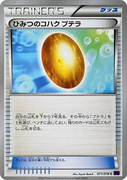 Secret AmberAerodactyl U