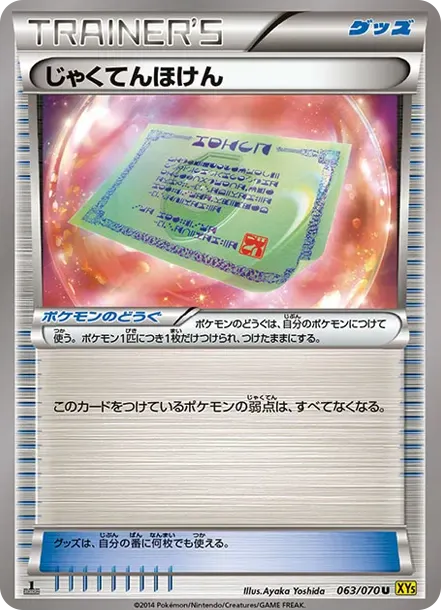Weakness Policy U :1ED