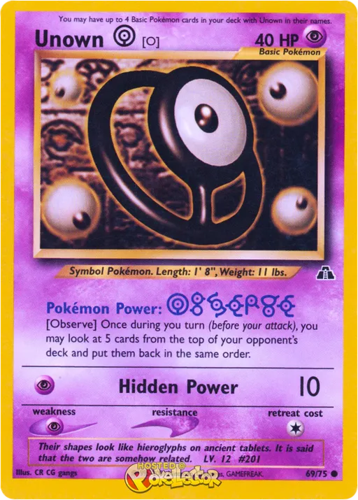 Unown O
