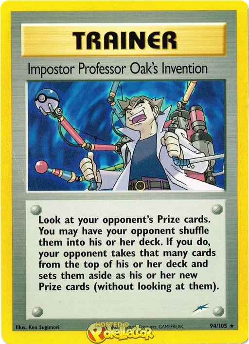 Imposter Professor Oaks Invention