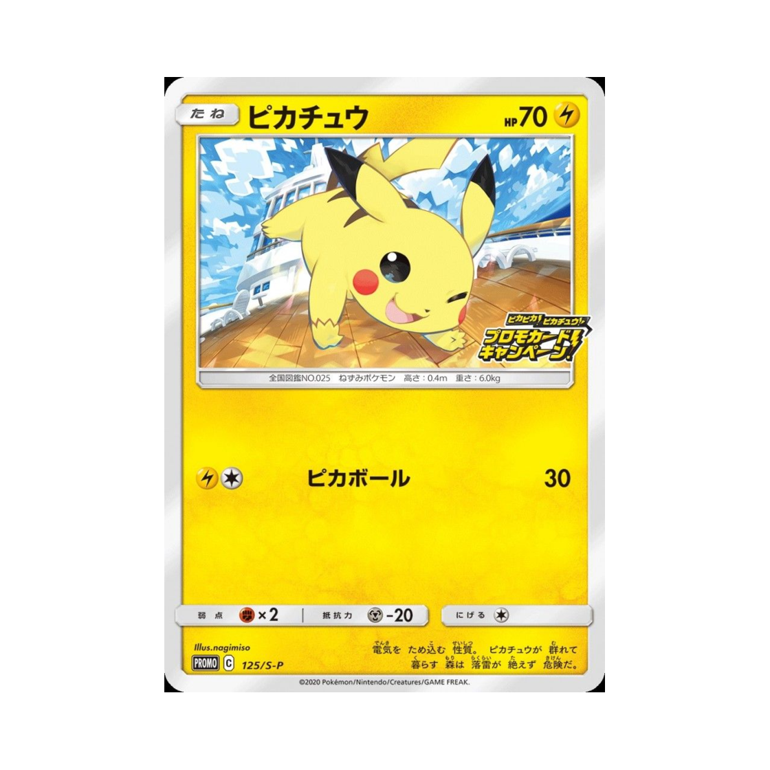 Pikachu SWSH Promo B