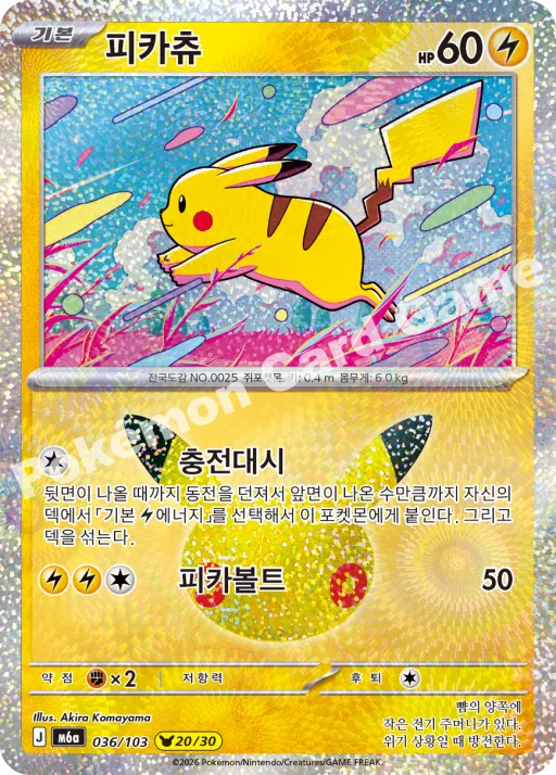 20번 피카츄
