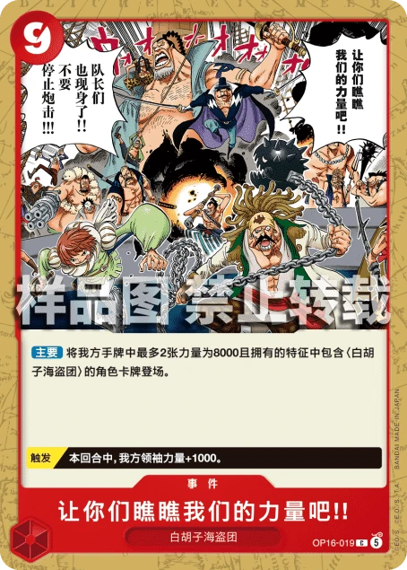 让你们瞧瞧我们的力量吧!!