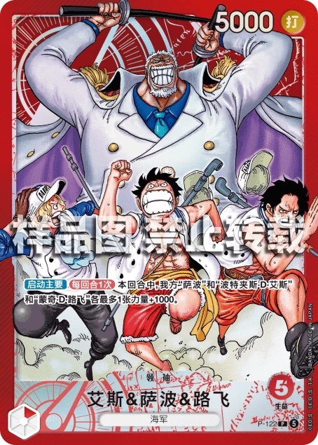 艾斯&萨波&路飞