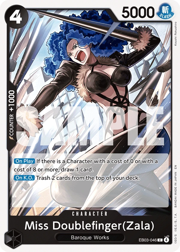 Miss Doublefinger Zala