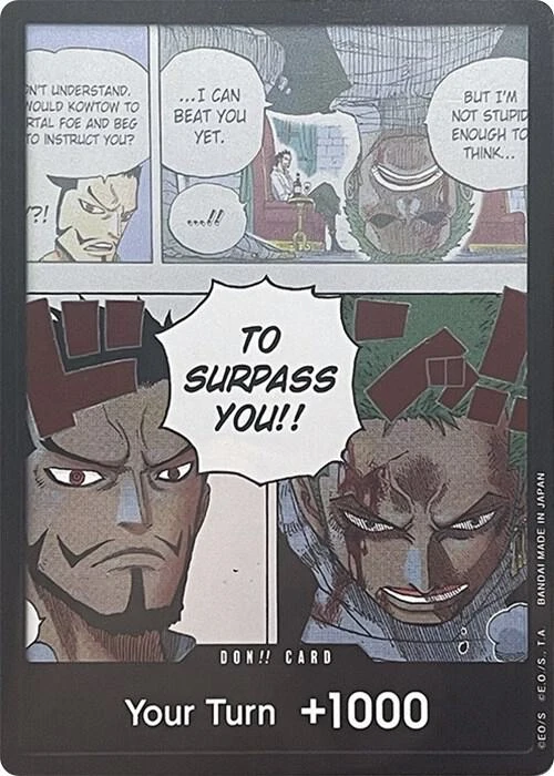 두웅!! 카드 (미호크 & 조로) (더블 팩 세트 Vol.3) [쌍벽의 패자 수록]