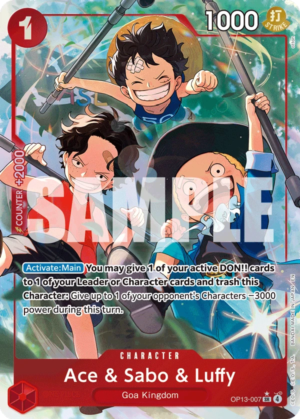 Ace &amp; Sabo &amp; Luffy