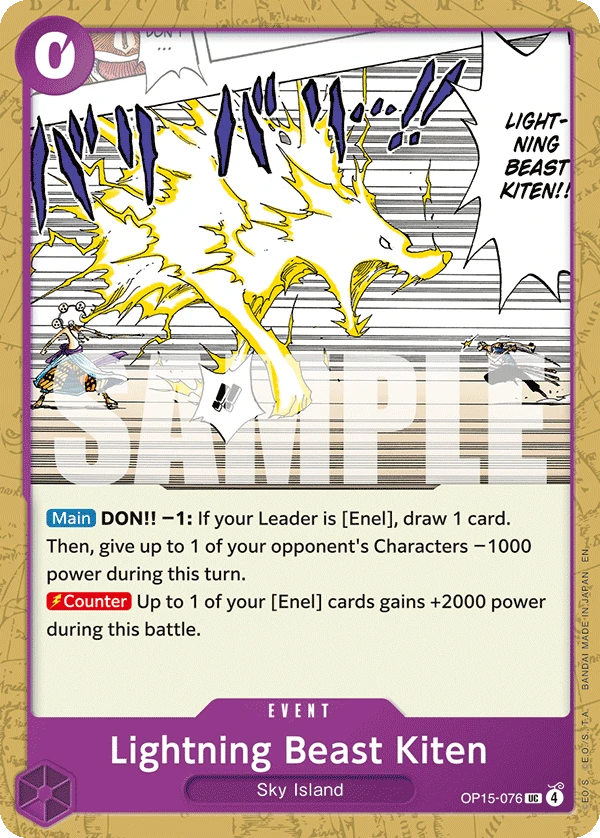 Lightning Beast Kiten [Dash Pack]