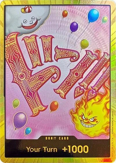 Gold DON!! Card (Big Mom) [PRB-01]