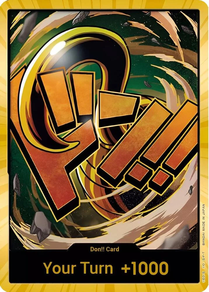 Gold DON!! Card (Crocodile) [PRB-01]