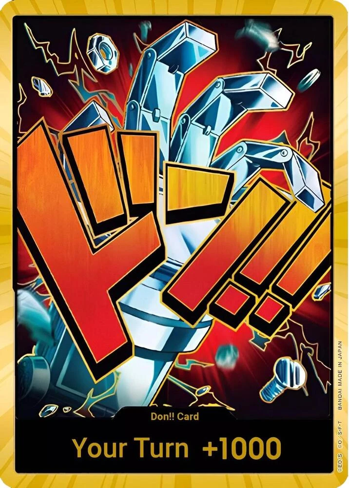 Gold DON!! Card (Eustass "Captain" Kid) [PRB-01]
