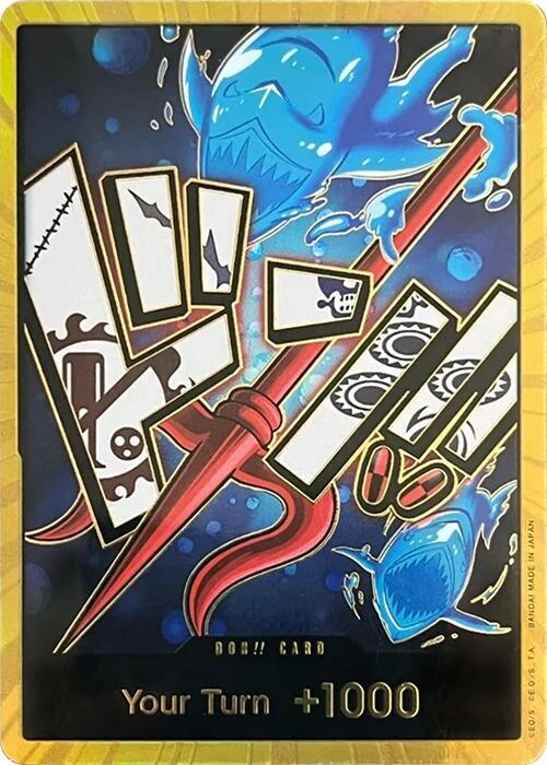 Gold DON!! Card (Hody Jones) [PRB-01]