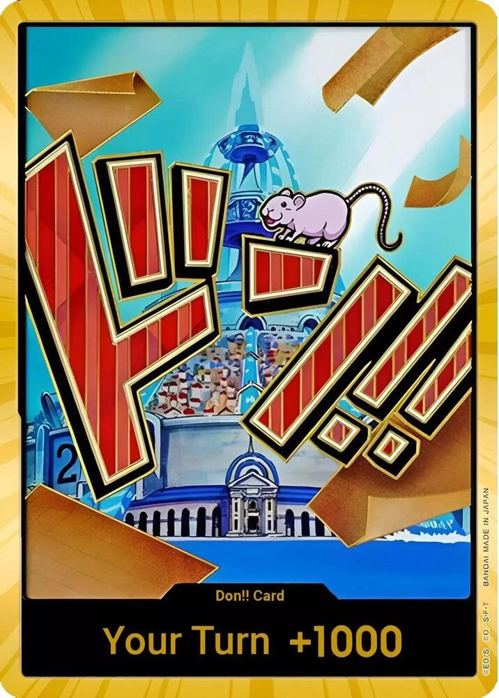 Gold DON!! Card (Iceberg) [PRB-01]