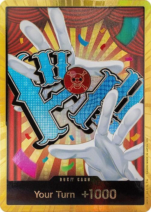 Gold DON!! Card (Buggy) [PRB-02]