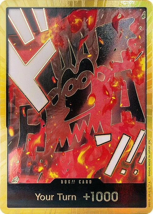 Gold DON!! Card (Dragon) [PRB-02]