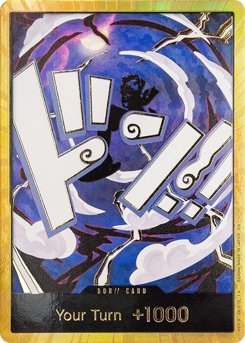 Gold DON!! Card (GEAR5 Luffy) [PRB-02]