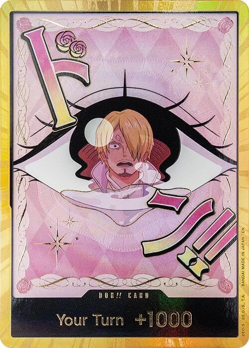 Gold DON!! Card (Pudding) [PRB-02]