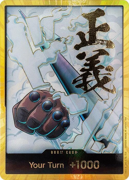 Gold DON!! Card (Smoker) [PRB-02]