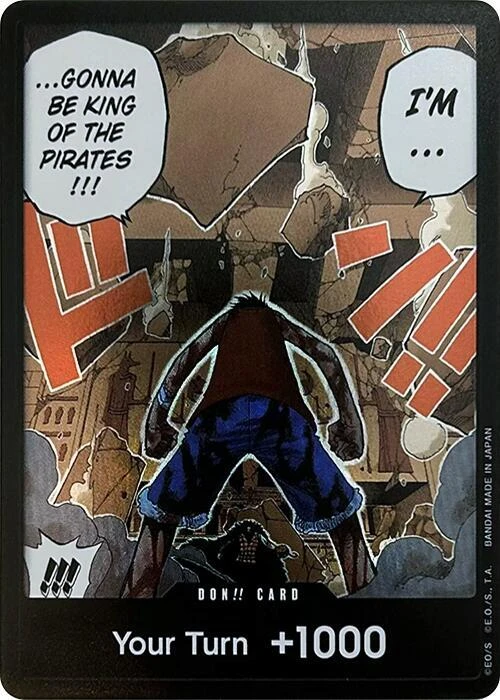 DON!! Card (Luffy vs. Crocodile) (Devil Fruits Collection Vol. 1) [OP-PR]