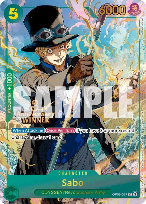 Sabo [3rd Anniversary Winner]