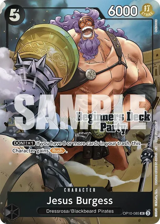 Jesus Burgess [Beginners Deck Party - Winner]