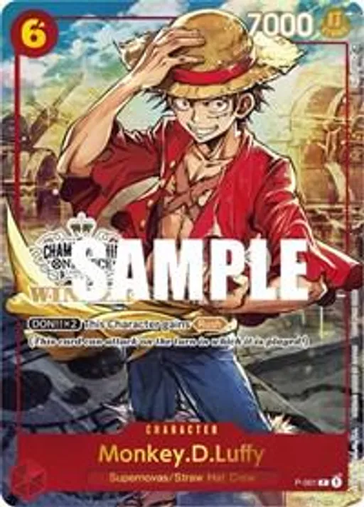 Monkey.D.Luffy [Store Championship Trophy Card]