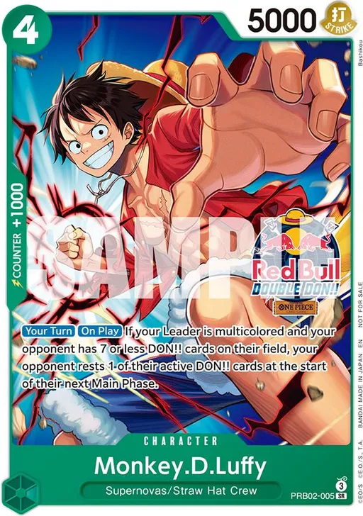 Monkey D. Luffy [Red Bull Double Don!!]