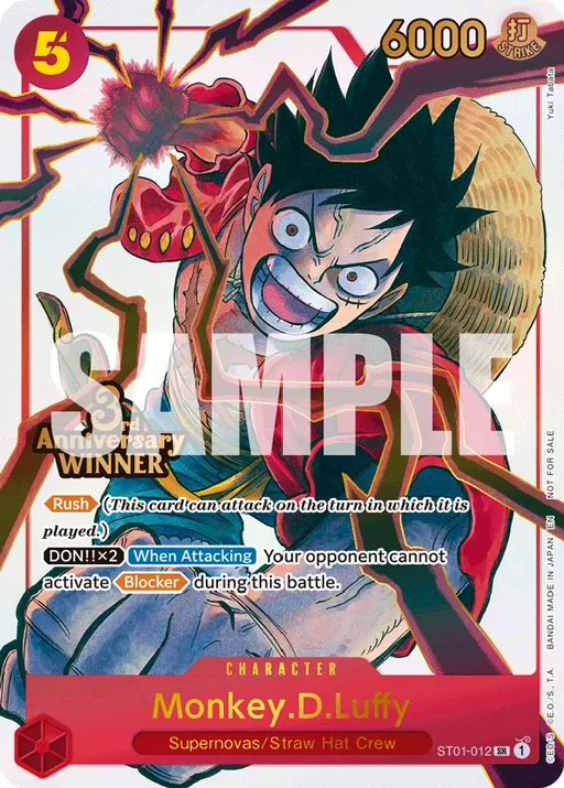 Monkey.D.Luffy [3rd Anniversary Winner]