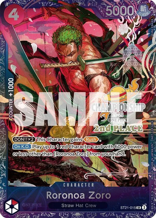 Roronoa Zoro [Championship 25-26 2nd Place]