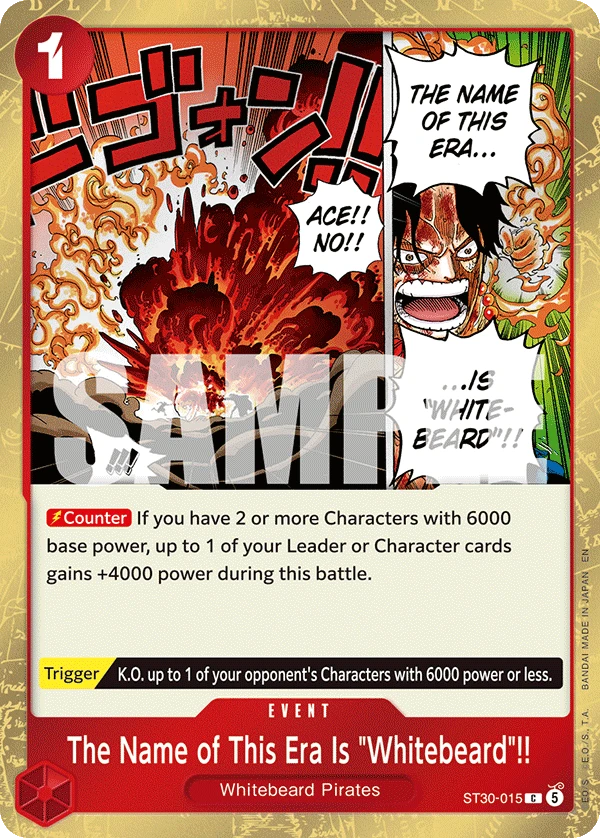 The Name of This Era Is "Whitebeard"!!