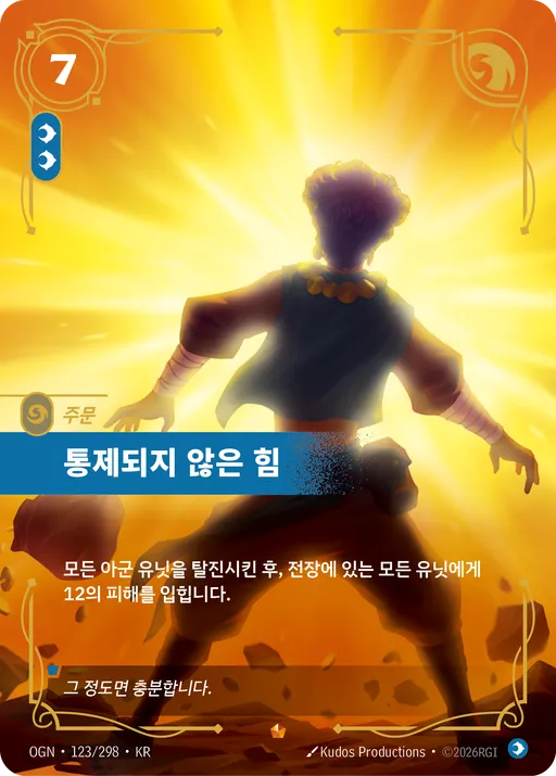 통제되지 않은 힘