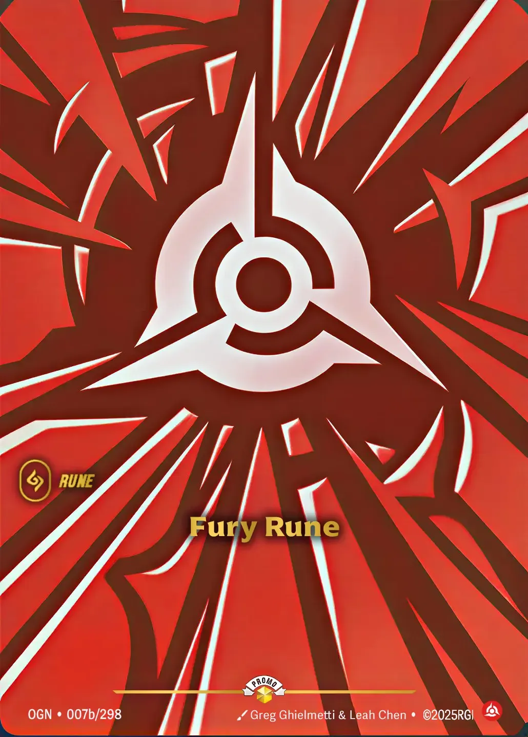 Fury Rune (Origins Nexus Night Promo)