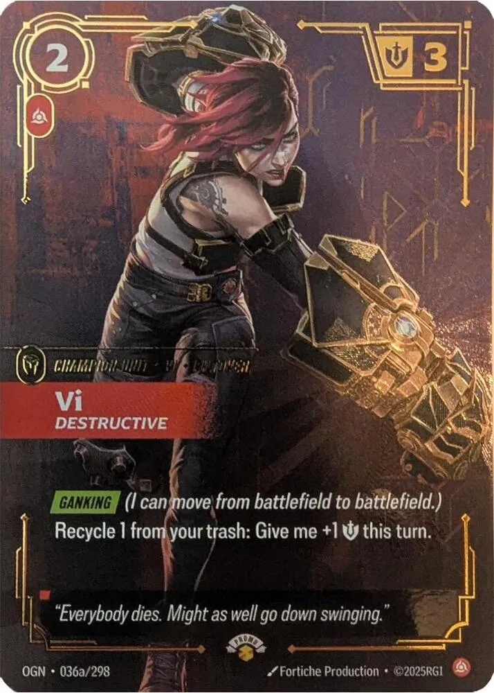 Vi - Destructive (Arcane Box Set Promo)