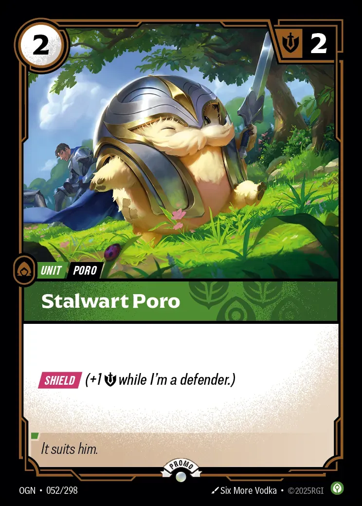 Stalwart Poro (Origins Nexus Night Promo)